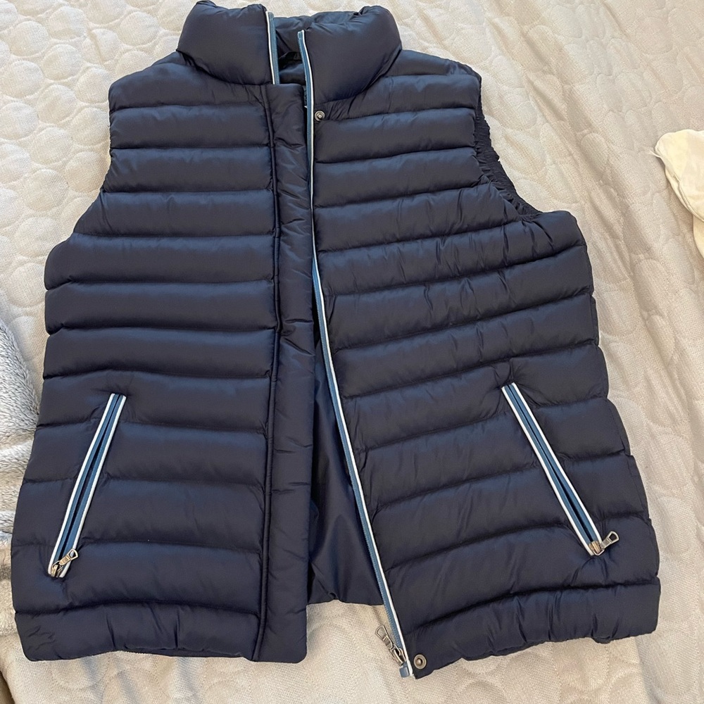 Lacoste Navy Puffer Vest Never worn -NWT